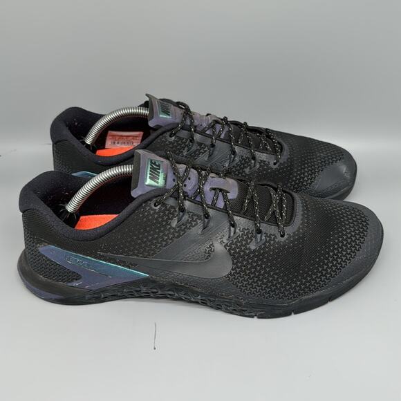 Nike Metcon 4 Premium Black Crosstraining Shoes‎ AH7454-001 Men's Sz 12.5 - Picture 1 of 10